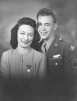 T/Sgt Leslie J Hansen and his wife, Bette Hansen