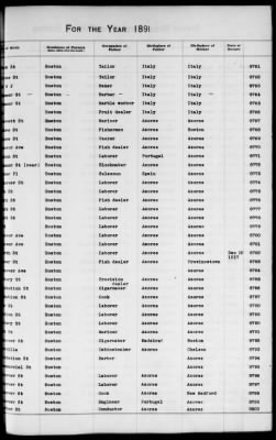 Thumbnail for Boston Births, 1882-1895 > Boston Births, 1891