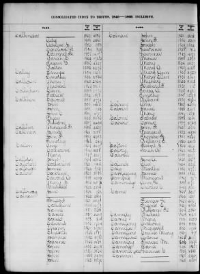 Thumbnail for Boston Births, 1849-1881 > Boston Birth Index, 1849-1869