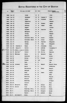 Thumbnail for Boston Births, 1882-1895 > Boston Births, 1891