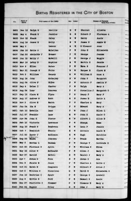 Thumbnail for Boston Births, 1882-1895 > Boston Births, 1891