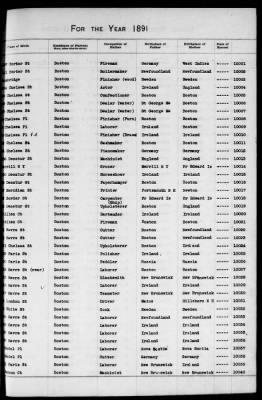 Thumbnail for Boston Births, 1882-1895 > Boston Births, 1891