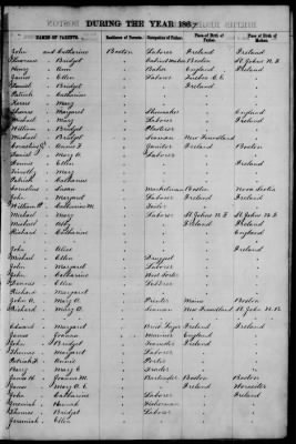 Thumbnail for Boston Births, 1849-1881 > Boston Births, 1867