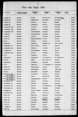 Thumbnail for Boston Births, 1882-1895 > Boston Births, 1891