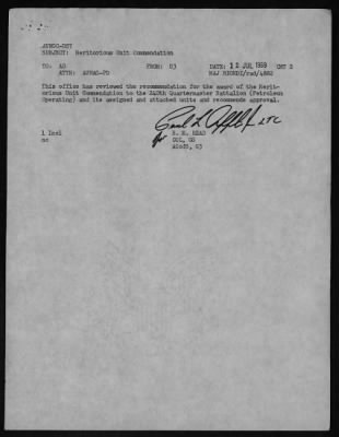 240th Quartermaster Battalion (Petroleum Operating) > 1970