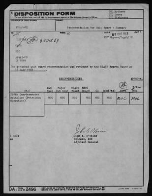 Thumbnail for 240th Quartermaster Battalion (Petroleum Operating) > 1970