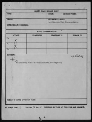 Thumbnail for 8th Military Police Group (Criminal Investigation) > 1970