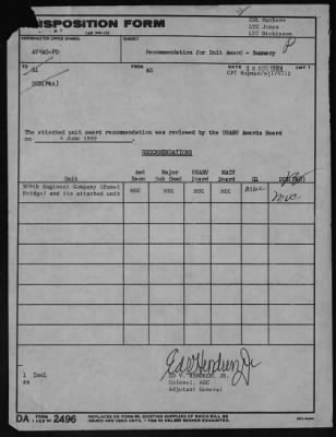 Thumbnail for 509th Engineer Company (Panel Bridge) > 1970