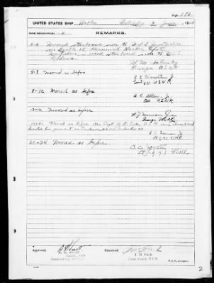 USS WALLER > War Diary, 6/1-30/43