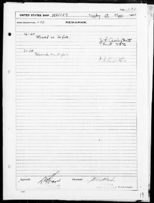 USS WALLER > War Diary, 6/1-30/43