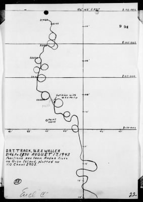 USS WALLER > AA Actions, 8/17-18/43