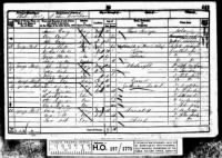 Thumbnail for 1851 England Census Record for Michael Clark