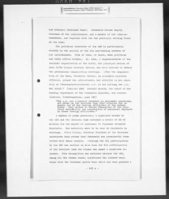 Thumbnail for Records Regarding Bank Investigations > Reichs - Kredit - Gesellschaft, Investigation Of: Report, Exhibits, And Annexes [2 Of 2]