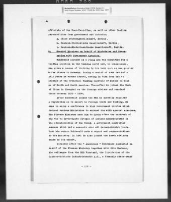 Thumbnail for Records Regarding Bank Investigations > Reichs - Kredit - Gesellschaft, Investigation Of: Report, Exhibits, And Annexes [2 Of 2]