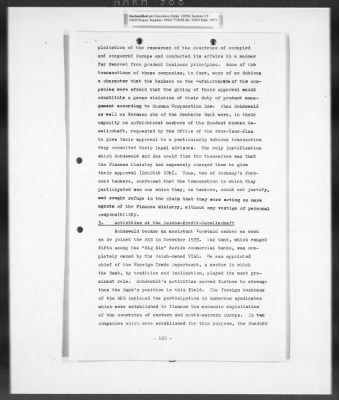 Thumbnail for Records Regarding Bank Investigations > Reichs - Kredit - Gesellschaft, Investigation Of: Report, Exhibits, And Annexes [2 Of 2]