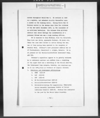 Thumbnail for Records Regarding Bank Investigations > Reichs - Kredit - Gesellschaft, Investigation Of: Report, Exhibits, And Annexes [2 Of 2]