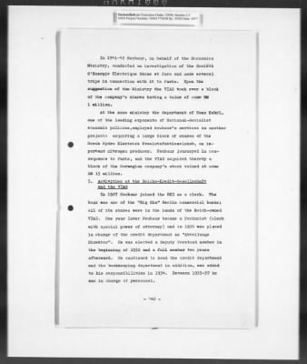 Thumbnail for Records Regarding Bank Investigations > Reichs - Kredit - Gesellschaft, Investigation Of: Report, Exhibits, And Annexes [2 Of 2]