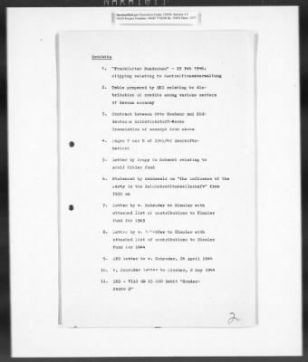 Thumbnail for Records Regarding Bank Investigations > Reichs - Kredit - Gesellschaft, Investigation Of: Report, Exhibits, And Annexes [2 Of 2]