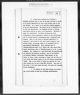 Thumbnail for Records Regarding Bank Investigations > Reichs - Kredit - Gesellschaft, Investigation Of: Report, Exhibits, And Annexes [2 Of 2]