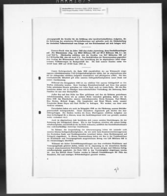 Thumbnail for Records Regarding Bank Investigations > Reichs - Kredit - Gesellschaft, Investigation Of: Report, Exhibits, And Annexes [2 Of 2]