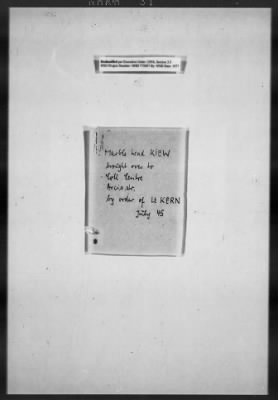 Restitution Claim Records > Restitution Cases: General Correspondence-Russia Claims, 1945