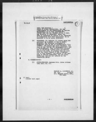 Restitution Claim Records > Restitution Cases: General Correspondence-Russia Claims, 1945