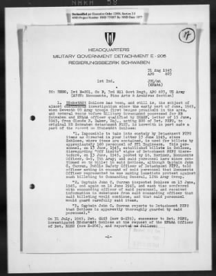 Restitution Claim Records > Restitution Cases: General Correspondence-Russia Claims, 1945