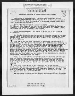 Restitution Claim Records > Restitution Cases: General Correspondence-Russia Claims, 1945