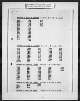 Thumbnail for Restitution Claim Records > Restitution Cases: General Correspondence-France Claims, January 1946-April 1946