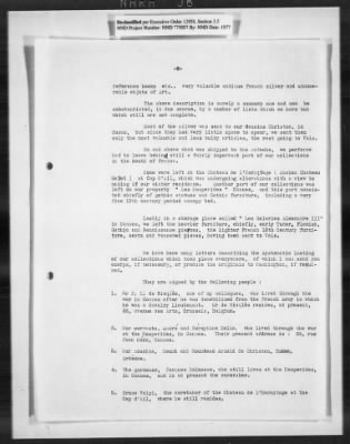 Thumbnail for Restitution Claim Records > Restitution Cases: General Correspondence-France Claims, January 1946-April 1946