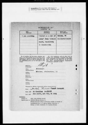 Thumbnail for Records Relating To The Status Of Monuments, Museums, And Archives > Repositories, Correspondence: North Bavaria (Hafenlohr-Irmelshausen)