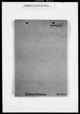 Thumbnail for Records Relating To The Status Of Monuments, Museums, And Archives > Repositories, Correspondence: South Bavaria (Sachrang-Schierling)