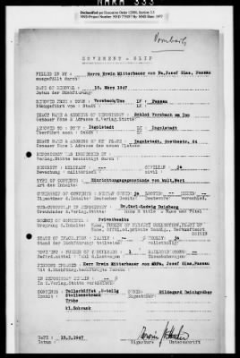 Thumbnail for Records Relating To The Status Of Monuments, Museums, And Archives > Repositories, Correspondence: South Bavaria (Vornbach, 1947)