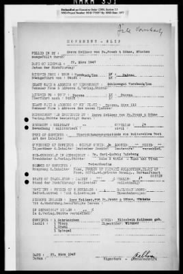 Thumbnail for Records Relating To The Status Of Monuments, Museums, And Archives > Repositories, Correspondence: South Bavaria (Vornbach, 1947)