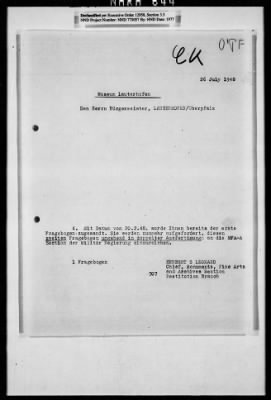 Thumbnail for Records Relating To The Status Of Monuments, Museums, And Archives > Post-War Status Of Museums And Towns: Garmisch-Lohr