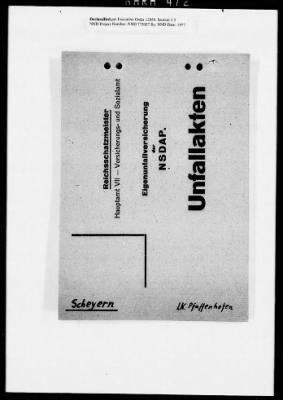 Thumbnail for Records Relating To The Status Of Monuments, Museums, And Archives > Repositories, Correspondence: South Bavaria (Sachrang-Schierling)