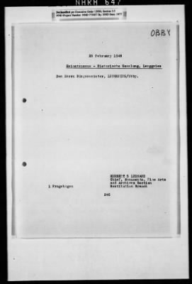 Thumbnail for Records Relating To The Status Of Monuments, Museums, And Archives > Post-War Status Of Museums And Towns: Garmisch-Lohr