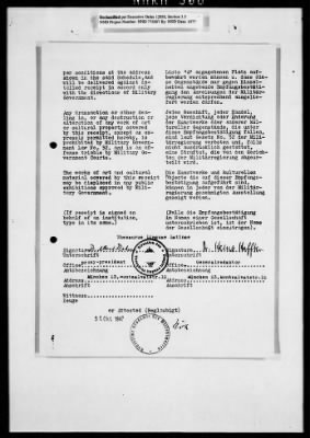 Thumbnail for Records Relating To The Status Of Monuments, Museums, And Archives > Repositories, Correspondence: South Bavaria (Sachrang-Schierling)