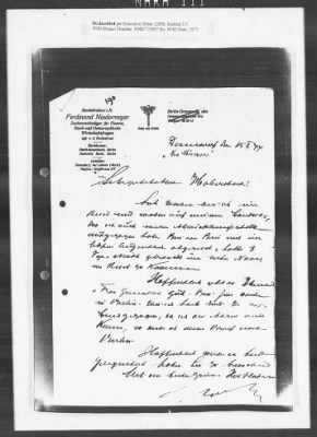 Thumbnail for Restitution Research Records > Haberstock, Karl: Correspondence (November 1942- January 1945; February 1951)