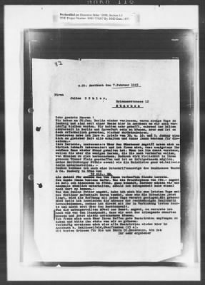 Thumbnail for Restitution Research Records > Haberstock, Karl: Correspondence (November 1942- January 1945; February 1951)