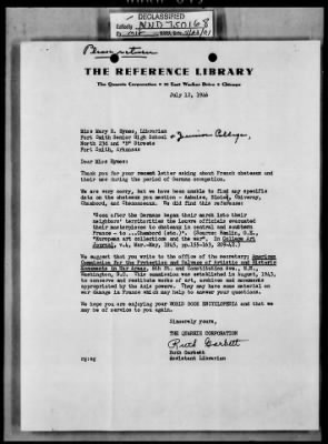 General Correspondence > Correspondence-July-December 1946