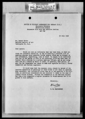 General Correspondence > Correspondence-July-December 1946