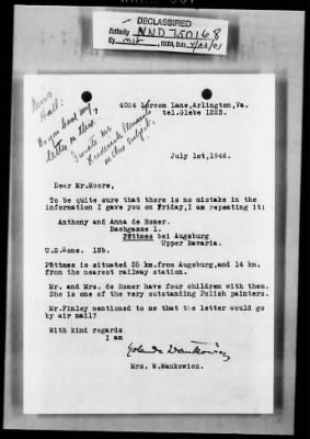 General Correspondence > Correspondence-July-December 1946