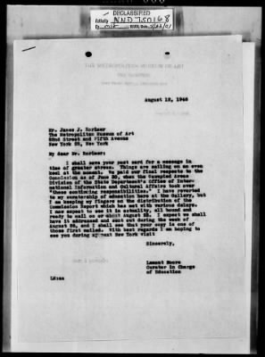 General Correspondence > Correspondence-July-December 1946