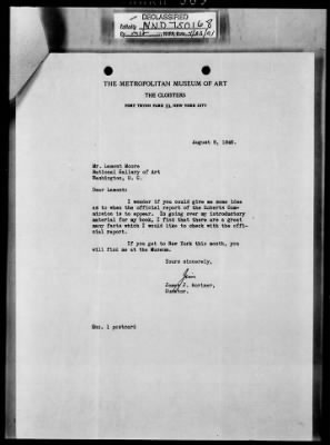 General Correspondence > Correspondence-July-December 1946