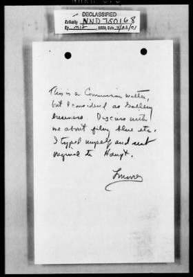 General Correspondence > Correspondence-July-December 1946