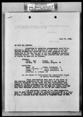 General Correspondence > Correspondence-July-December 1946