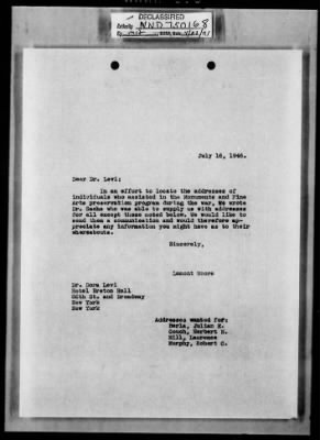 General Correspondence > Correspondence-July-December 1946