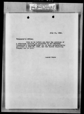 General Correspondence > Correspondence-July-December 1946