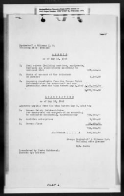 Reports On Businesses > Basic Source Documents On Dyckerhoff And Widman K.G. GEA Branch